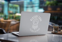 Load image into Gallery viewer, Already Gone I'm With The Band Dreamcatcher decal on laptop cover