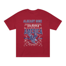 Load image into Gallery viewer, Patriotic “I Still Believe in America” Tee
